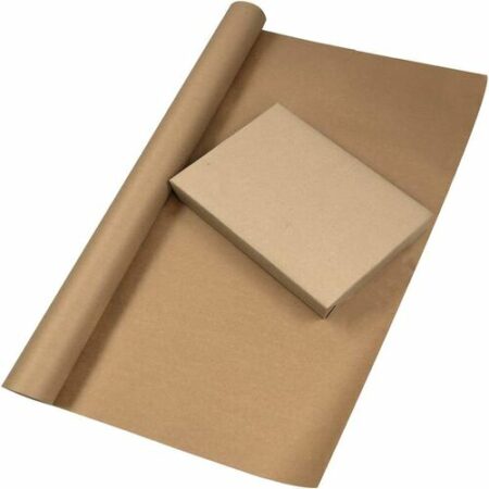 brown kraft wrapping paper