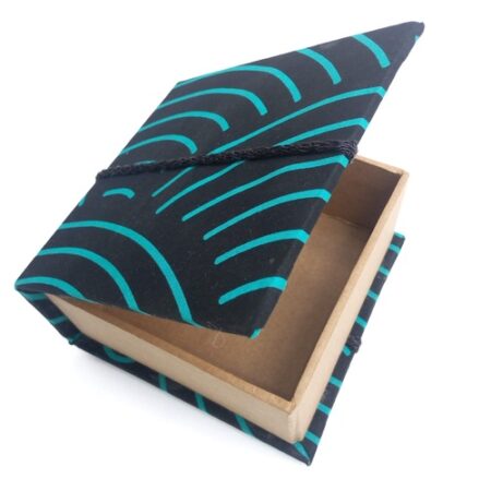 Open Top Ankara Gift Box – Stylish with Plain Interior for Corporate G