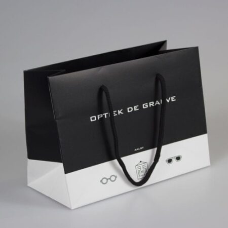 Classy Branded Gift Bag with White Bottom – Customizable for Special Occasions