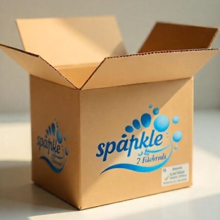 Branded Brown 1 kg Shipping Boxes - Durable & Secure Packaging for Safe Delivery