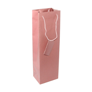 Pink Wine Gift Bag – Elegant Bottle Packaging for Gifting & Events