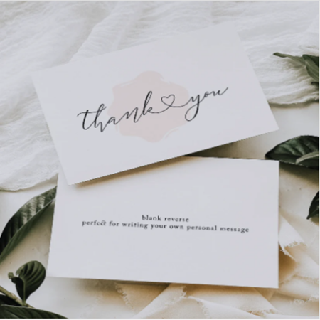 Thank you cards