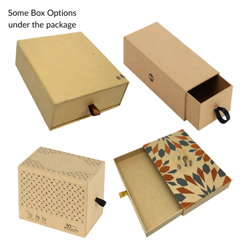 Simple Plain gift boxes| Styled Gift Hamper Boxes - Image 2