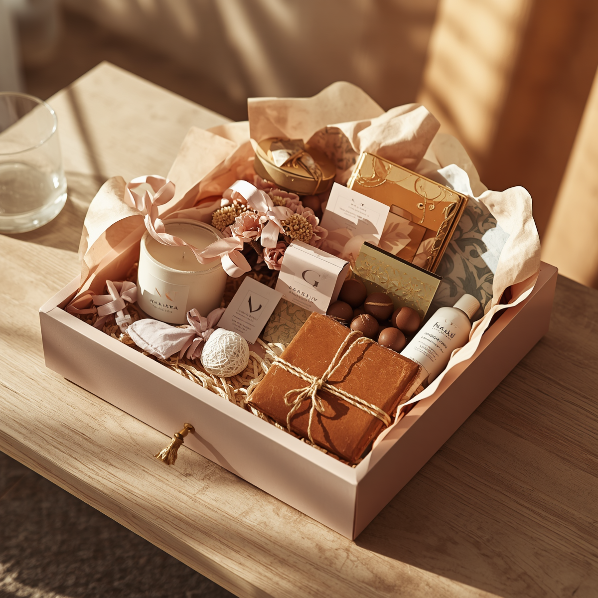 Simple Plain gift boxes| Styled Gift Hamper Boxes - Image 5