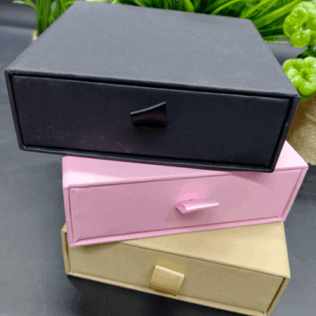 Velvet Drawer Gift Box – Elegant Colored Sliding Box for Corporate & Luxury Gifts | Etoda Gifts
