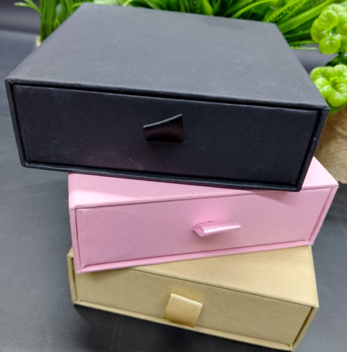 Velvet Drawer Gift Box – Elegant Colored Sliding Box for Corporate & Luxury Gifts | Etoda Gifts