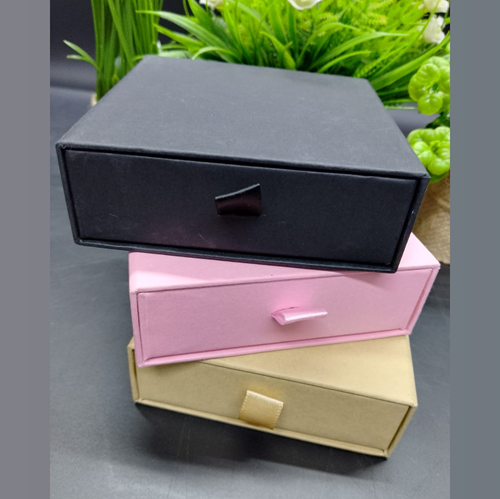 Velvet Drawer Gift Box – Elegant Colored Sliding Box for Corporate & Luxury Gifts | Etoda Gifts