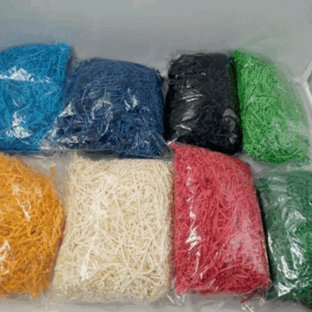 Colored Shredded Paper – Eco-Friendly Gift & Packaging Filler