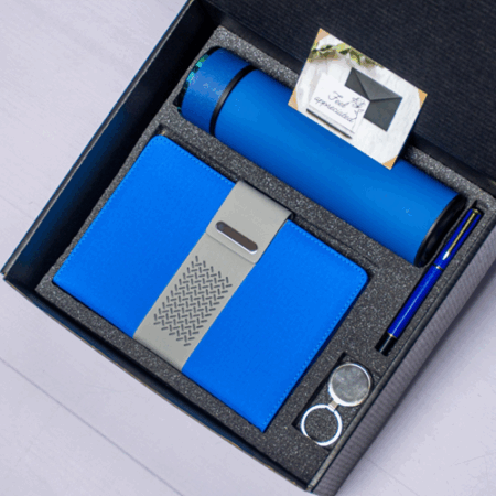 Corporate Gift Set – Bottle & Buckle Diary in Elegant Packaging