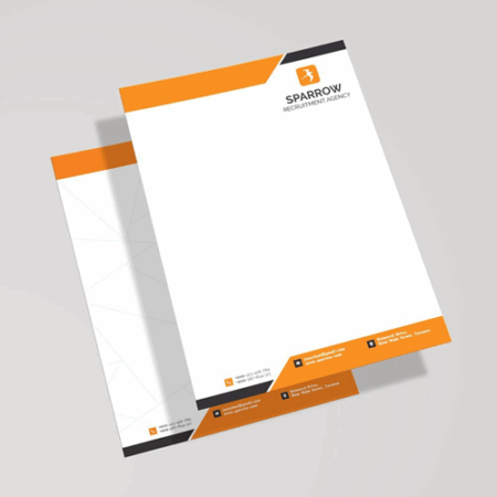 Get premium company letterheads designed and printed to reflect your brand identity. Ideal for official correspondence, contracts, and corporate communication. Professional, high-quality, and customizable to your business needs.