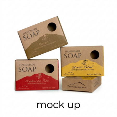 Custom Brown Kraft Soap Box | Eco-Friendly Handmade Soap Packaging | ETODA